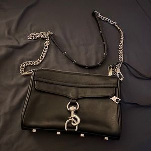 Rebecca Minkoff Mini Mac in Silver